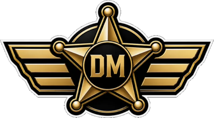 Door Marshal winged star badge